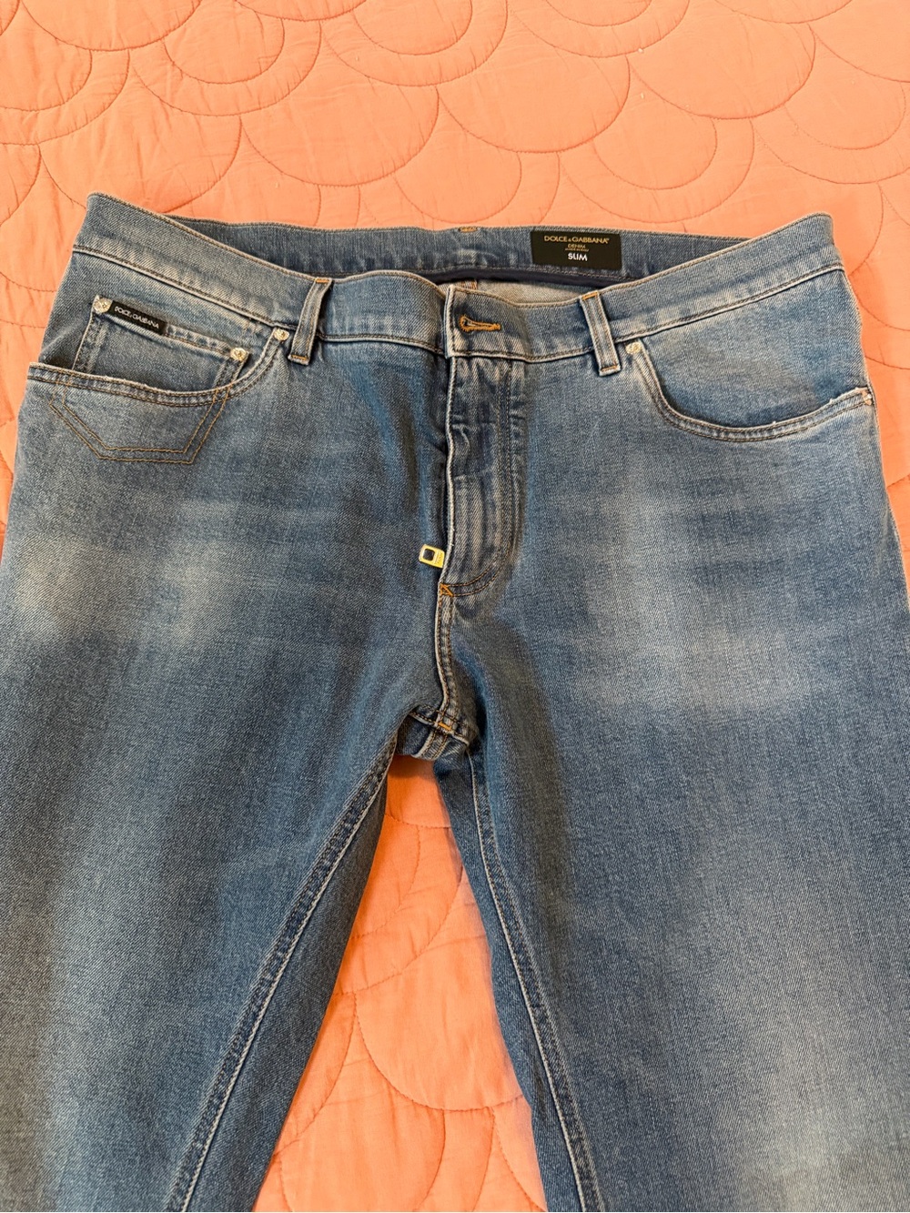 Dolce & Gabbana Denim Jeans - Made in Itay -  EU Size 56 Waist